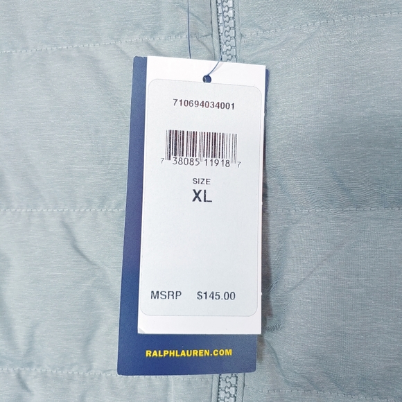 NWT-Polo RL Snow Bear Stadium Down Vest XL - Picture 7 of 7